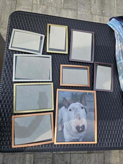 9 fotolijstjes - div formaten, Audio, Tv en Foto, Fotografie | Fotolijsten, Zo goed als nieuw, Ophalen of Verzenden