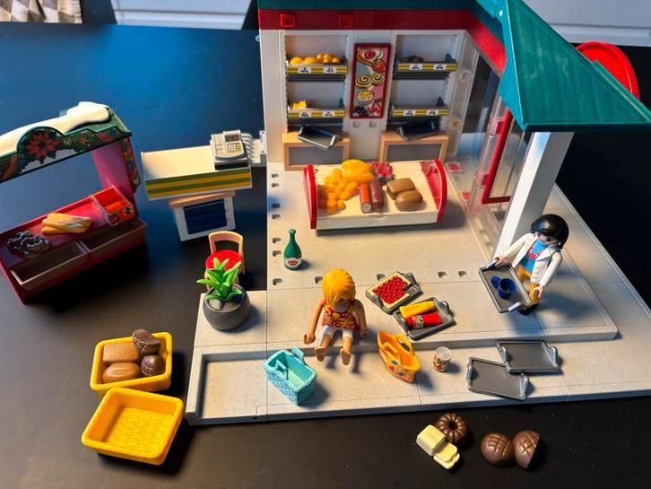 Playmobil 4410 en 5587, Kinderen en Baby's, Speelgoed | Playmobil, Zo goed als nieuw, Complete set, Ophalen of Verzenden