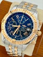 Breitling Evolution 44mm ZWART C13356 Full-Set 2008, Ophalen of Verzenden, Zo goed als nieuw, Staal, Overige merken