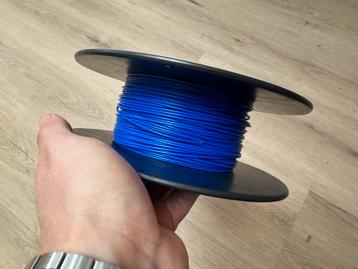 Restant filament donkerblauw PLA ruim 25m ideaal voor 3D pen beschikbaar voor biedingen