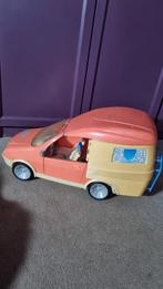 Barbie vintage mattel camping auto camper met boot, Kinderen en Baby's, Ophalen, Gebruikt, Barbie