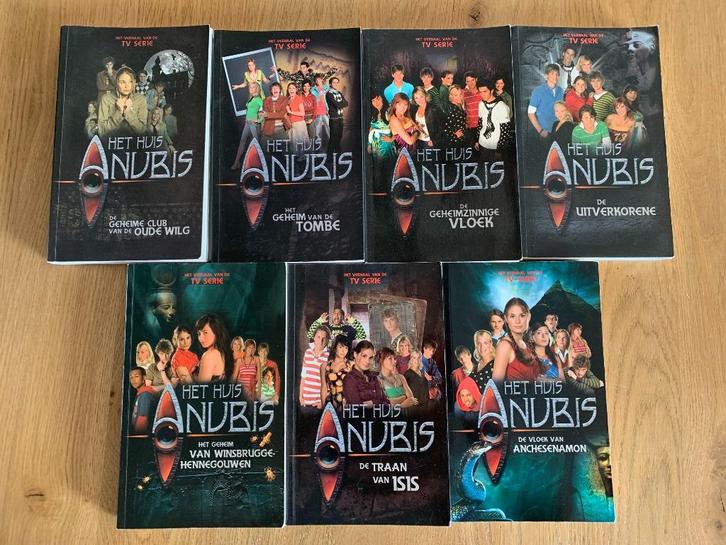 Het Huis Anubis boekenreeks / 7 delen, Boeken, Kinderboeken | Jeugd | 13 jaar en ouder, Zo goed als nieuw, Fictie, Ophalen of Verzenden