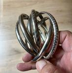 Vintage Armband - 6 verbonden ring armbanden, Ophalen of Verzenden, Zo goed als nieuw