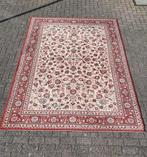 Vintage tapijt Louis de Poortere zuiver scheerwol 2m x 3m, 200 cm of meer, Rood, 200 cm of meer, Gebruikt