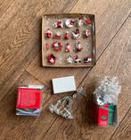 Kerstversiering: Lichtjes & Houten Hangers, Diversen, Kerst, Ophalen of Verzenden, Gebruikt