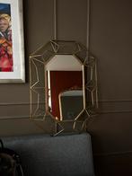 Spiegel Goud, Huis en Inrichting, Woonaccessoires | Spiegels, Ophalen, Zo goed als nieuw, Rechthoekig, Minder dan 100 cm
