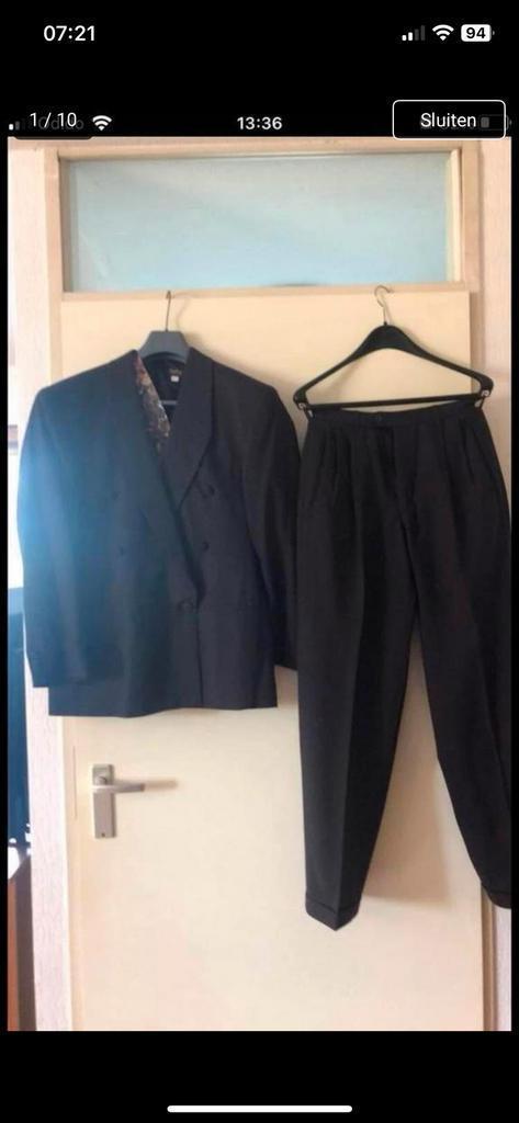 Net trouwpak / kostuum, Kleding | Heren, Kostuums en Colberts, Zo goed als nieuw, Maat 48/50 (M), Overige kleuren, Ophalen of Verzenden
