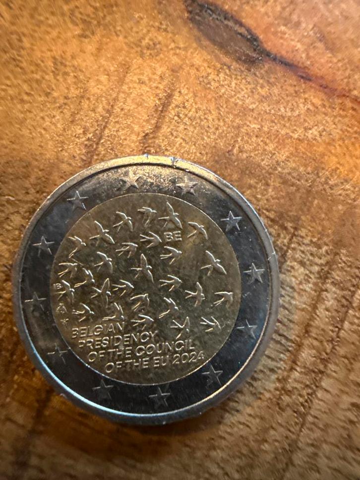 België 2 Euro 2024 Voorzitterschap, Postzegels en Munten, Munten | Europa | Euromunten, Losse munt, 2 euro, België, Ophalen of Verzenden