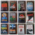 12 boeken van Michael Crichton, Boeken, Detectives, Gelezen, Ophalen of Verzenden