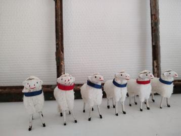 Vintage ertsgebergte wol schaapjes beschikbaar voor biedingen