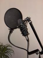Professionele studio condensatormicrofoon, Muziek en Instrumenten, Microfoons, Ophalen, Gebruikt, Studiomicrofoon