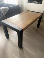 Eiken Eettafel, Huis en Inrichting, Tafels | Eettafels, Ophalen, Gebruikt, Eikenhout, 50 tot 100 cm