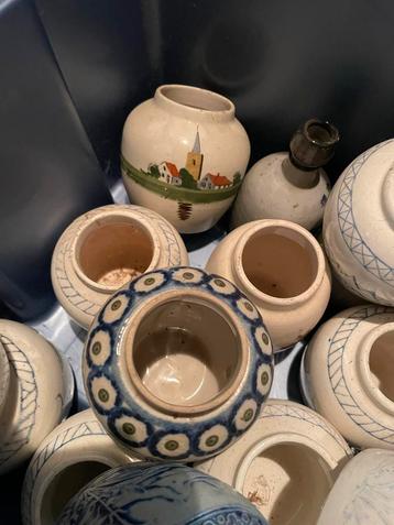 Antieke Gemberpotten Collectie beschikbaar voor biedingen
