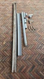 Dakgoot/mastgoot 2,5m + extra's, Doe-het-zelf en Verbouw, Buizen en Afvoer, Ophalen, Gebruikt, Pvc, 2 tot 4 meter