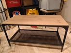 Stevige Salontafel, Ophalen, Gebruikt, 50 tot 100 cm, Metaal