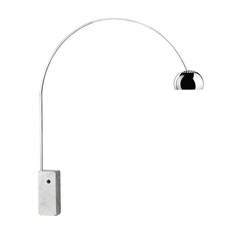 Flos Arco Booglamp nieuw LED, Huis en Inrichting, Lampen | Vloerlampen, Nieuw, 150 tot 200 cm, Metaal, Overige materialen, Ophalen