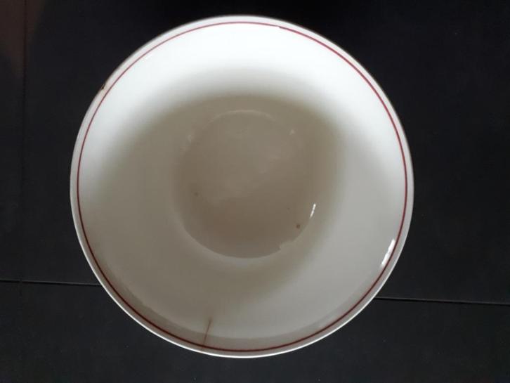 Boerenbont diepe schaal (aardappel/groenteschaal) Regout, Antiek en Kunst, Antiek | Servies los, Ophalen of Verzenden