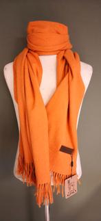 Alpaca Sjaal Oranje, 180*70cm, Kleding | Dames, Maat 46/48 (XL) of groter, Nieuw, Ophalen of Verzenden, Sjaal