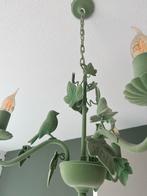 Leuke hanglamp met vogels, Huis en Inrichting, Lampen | Kroonluchters, Ophalen, Gebruikt, Metaal