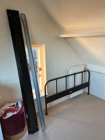 Zwart metalen bedframe - SAGSTUA IKEA - afbeelding 2