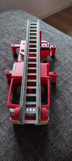 PLAMOBIEL BRANDWEER LADDERWAGEN 2009, Ophalen of Verzenden, Gebruikt