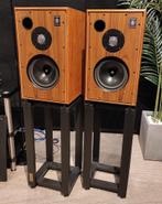 Harbeth M30.2 40th Anniversary + Ton Trager stands, Audio, Tv en Foto, -, -, Zo goed als nieuw, 120 watt of meer