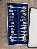 Verzameling Zilveren Lepels in Doos, Ophalen of Verzenden