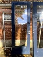 kozijn met deuren, Doe-het-zelf en Verbouw, Deuren en Horren, Ophalen, Gebruikt, Buitendeur, Glas