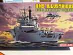 Dragon 1/700 HMS Illustrious 7046, Hobby en Vrije tijd, Modelbouw | Boten en Schepen, Ophalen of Verzenden, Nieuw, 1:200 of kleiner
