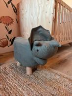 Groen dierenkrukje Neushoorn - Kwantum, Ophalen of Verzenden, Zo goed als nieuw, Hout