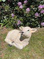 (Tuin)Beeld texel schaap, lammetje, vijver, tuin, boerderij, Ophalen, Nieuw, Kunststof, Dierenbeeld
