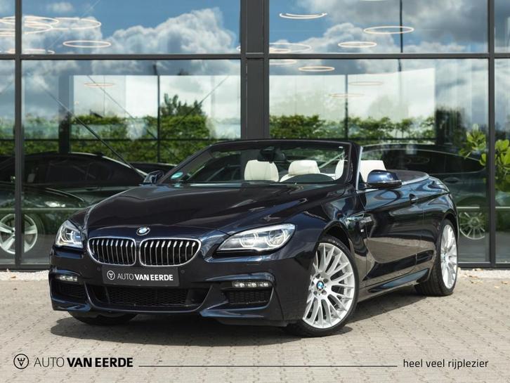 Bmw 6-SERIE 640i Cabrio Sportaut. - xDrive, M-sport, Auto's, BMW, Bedrijf, 6-Serie, 4x4, ABS, Airbags, Bluetooth, Boordcomputer