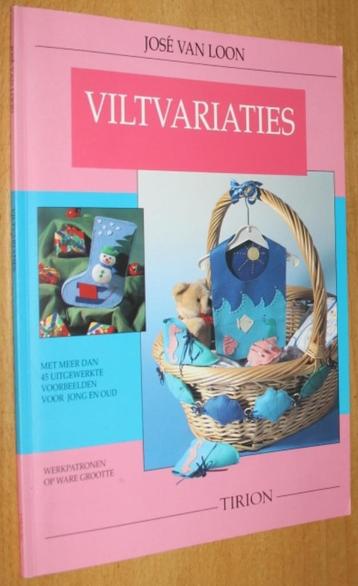  	 VILTVARIATIES - Jose van Loon -  95237/8  beschikbaar voor biedingen