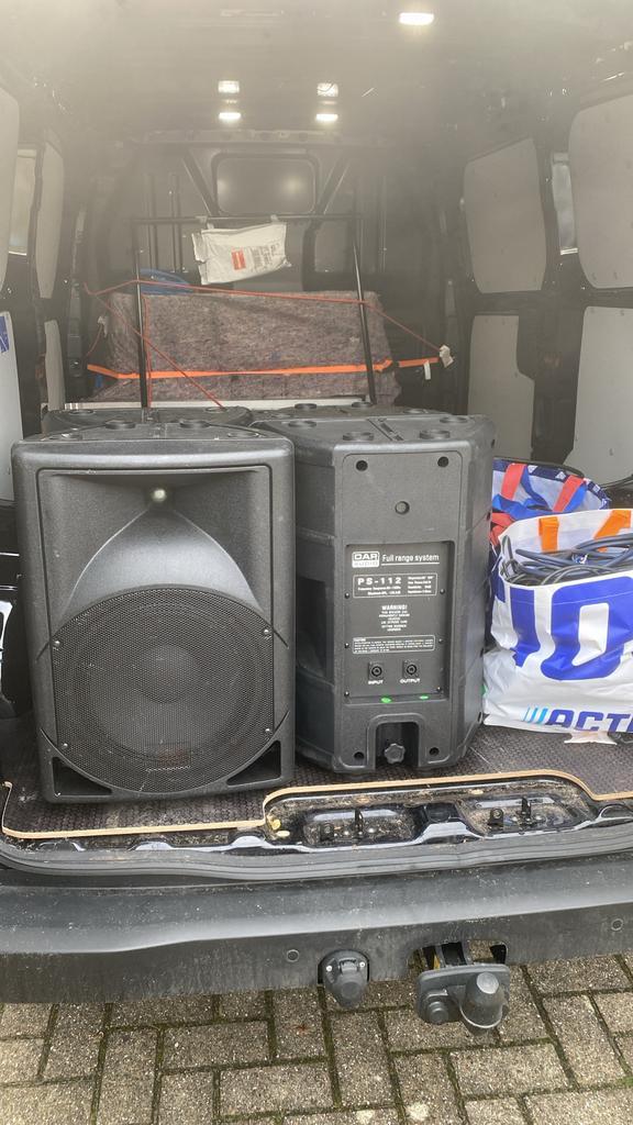 Dap PS112 Passieve Speaker Set - 2 Stuks, Audio, Tv en Foto, Luidsprekers, Gebruikt, Front, Rear of Stereo speakers, 120 watt of meer