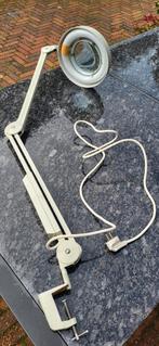 Grote Loep Lamp voor Tafelrand - Super Vergroting, Gebruikt, Ophalen of Verzenden, Glas, Modern