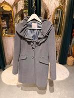 Mooie grijze mantel - Maat L, Ophalen of Verzenden, Zo goed als nieuw, Maat 42/44 (L), Grijs