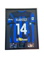 Davy Klaassen Matchworn Inter Milan thuis shirt, Shirt, Ophalen of Verzenden, Zo goed als nieuw