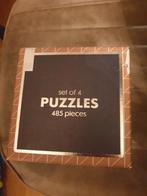 Legpuzzel Set - Amsterdamse Grachtenpanden, Ophalen of Verzenden, 500 t/m 1500 stukjes, Zo goed als nieuw, Legpuzzel