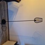 Vloerlamp zwart industrieel metaal, Huis en Inrichting, Lampen | Vloerlampen, Ophalen, Gebruikt, Metaal, 150 tot 200 cm
