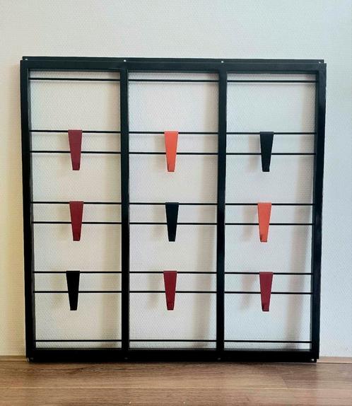 Kapstok toonladder Pilastro jaren 50 retro vintage design, Huis en Inrichting, Woonaccessoires | Kapstokken, Gebruikt, Wandkapstok