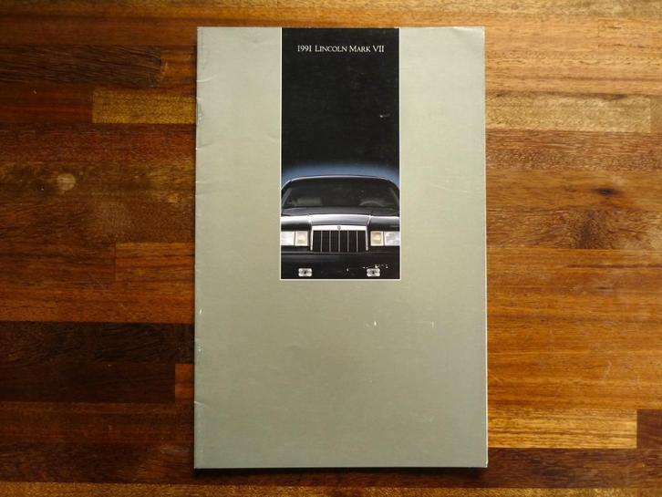 Lincoln Mark VII (1991), Boeken, Auto's | Folders en Tijdschriften, Zo goed als nieuw, Overige merken, Ophalen of Verzenden