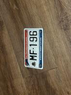 Vintage Sint Maarten Kentekenplaat, Verzamelen, Automerken, Motoren en Formule 1, Ophalen of Verzenden, Gebruikt, Auto's