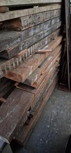 Grote partij vuren balkhout - 44 stuks, Gebruikt, Ophalen of Verzenden, 200 tot 250 cm, 50 mm of meer