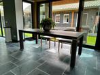 Eettafel robuust afmeting 2,2 x 1 meter hoogte 77 cm, Huis en Inrichting, Tafels | Eettafels, 50 tot 100 cm, Gebruikt, Rechthoekig