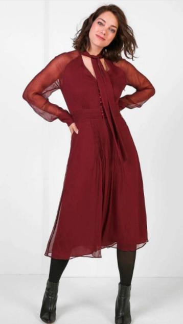 Expresso jurk maat 44 bordeaux beschikbaar voor biedingen