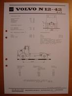 Volvo N12 Technische Specificatie folder 1974 Torpedo Neus, Ophalen, Volvo, Volvo, Zo goed als nieuw