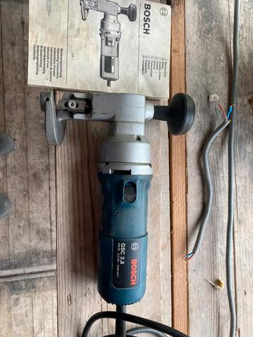 Bosch GSC 2,8 platenschaar beschikbaar voor biedingen