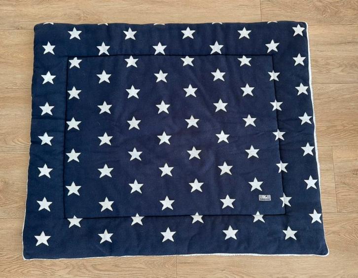 Baby's Only Boxkleed - Blauw/Wit - 100x80 cm z.g.a.n., Kinderen en Baby's, Speelgoed | Speelkleden, Zo goed als nieuw, Ophalen of Verzenden