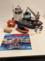 Playmobil Set: Cargovessel & Customs, Ophalen of Verzenden, Zo goed als nieuw, Complete set