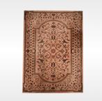 Vintage oosterse style floral vloerkleed dik wol 170x233cm, Oosters Ziegler Samarkand floral crème beige, Gebruikt, ., 150 tot 200 cm